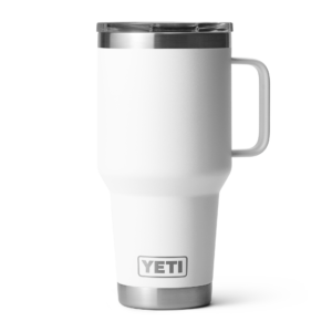 Taza de viaje de 30 oz (887 ml) White