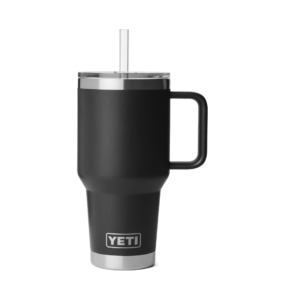 Vaso con sorbete de 35 oz (1 L) Black